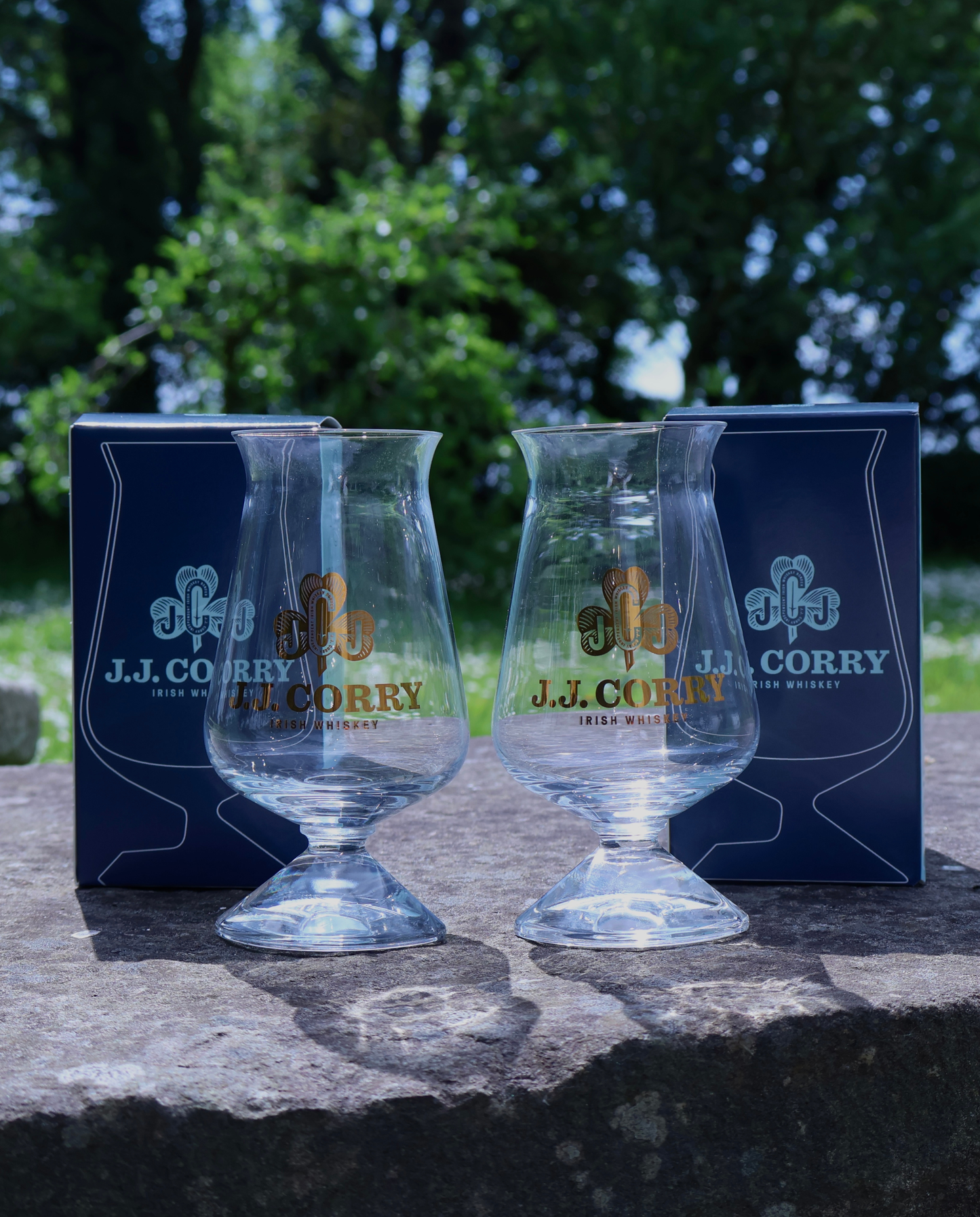 Túath Glass Set - Two J.J. Corry Branded Tuath Glasses